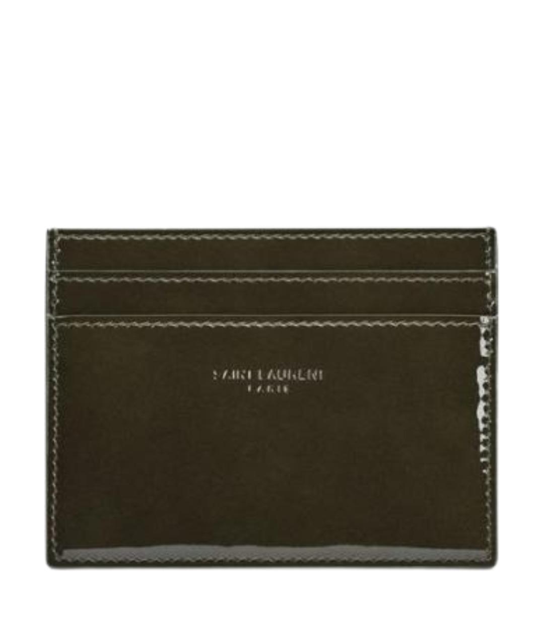 SAINT LAURENT Кожаный кардхолдер, фото 1
