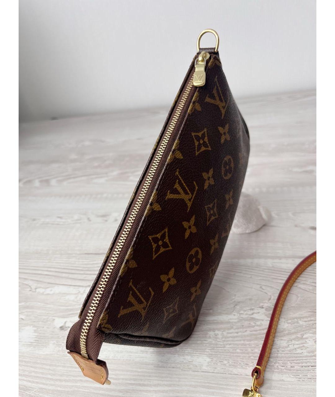 LOUIS VUITTON Коричневая сумка через плечо, фото 2