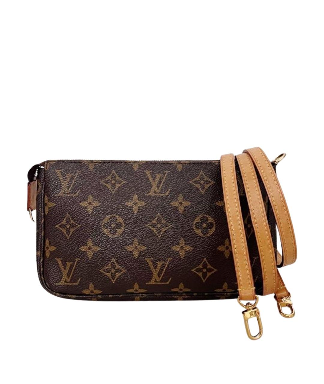 LOUIS VUITTON Коричневая сумка через плечо, фото 1