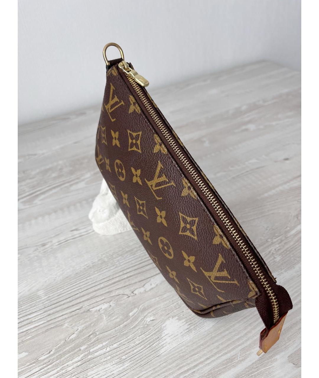 LOUIS VUITTON Коричневая сумка через плечо, фото 6