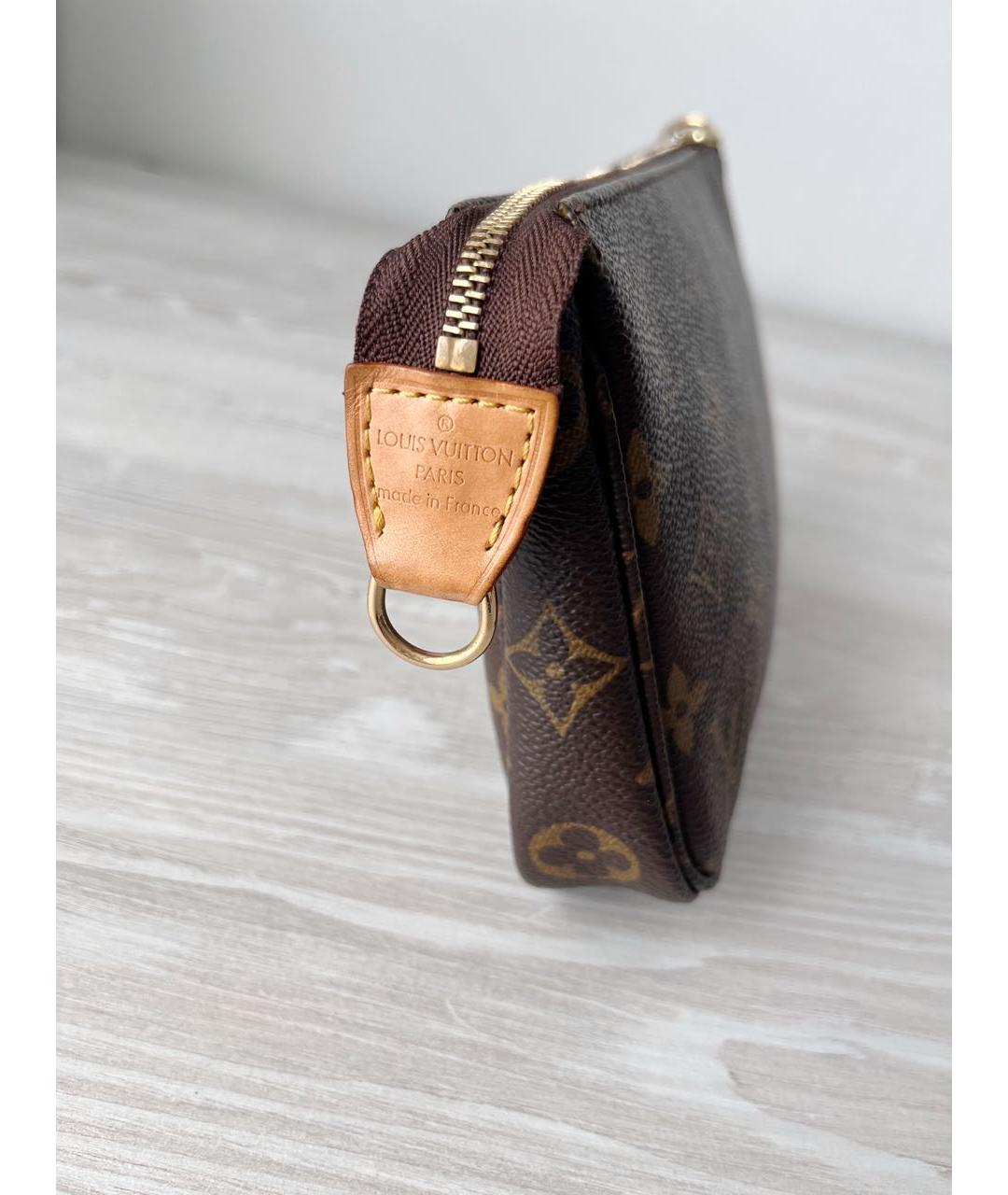 LOUIS VUITTON Коричневая сумка через плечо, фото 5