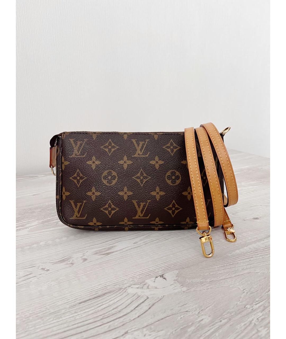 LOUIS VUITTON Коричневая сумка через плечо, фото 9