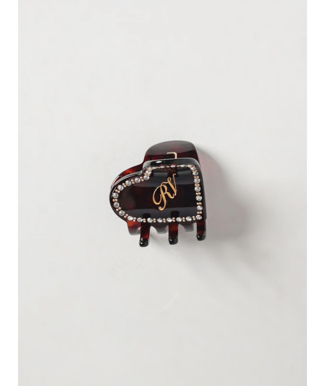 ROGER VIVIER Коричневая заколка, фото 3