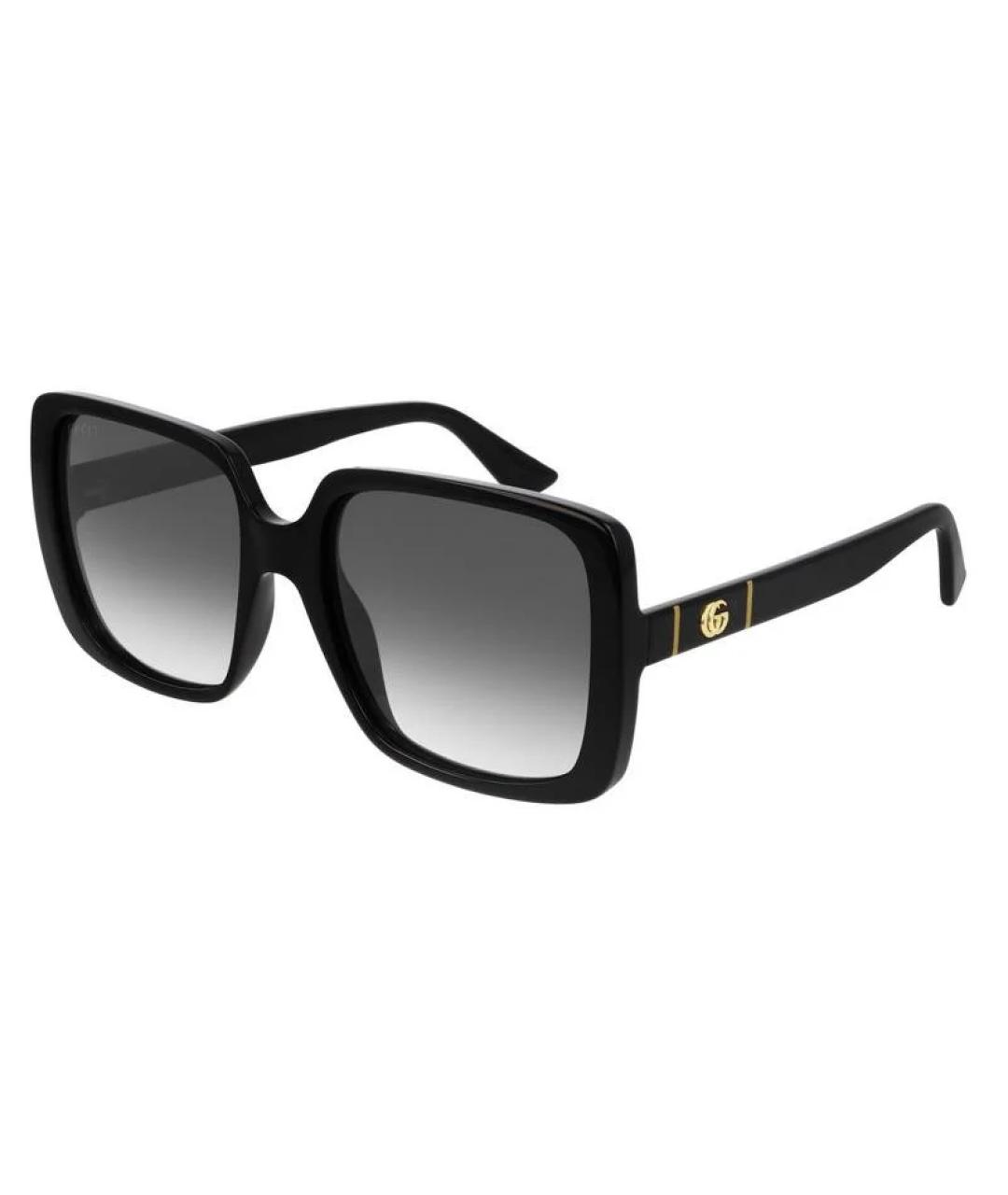 GUCCI Черные солнцезащитные очки, фото 1