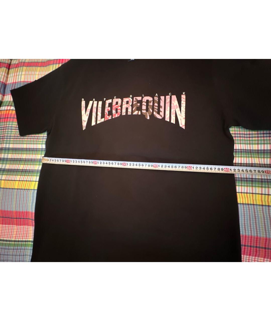 VILEBREQUIN Черная хлопковая футболка, фото 5