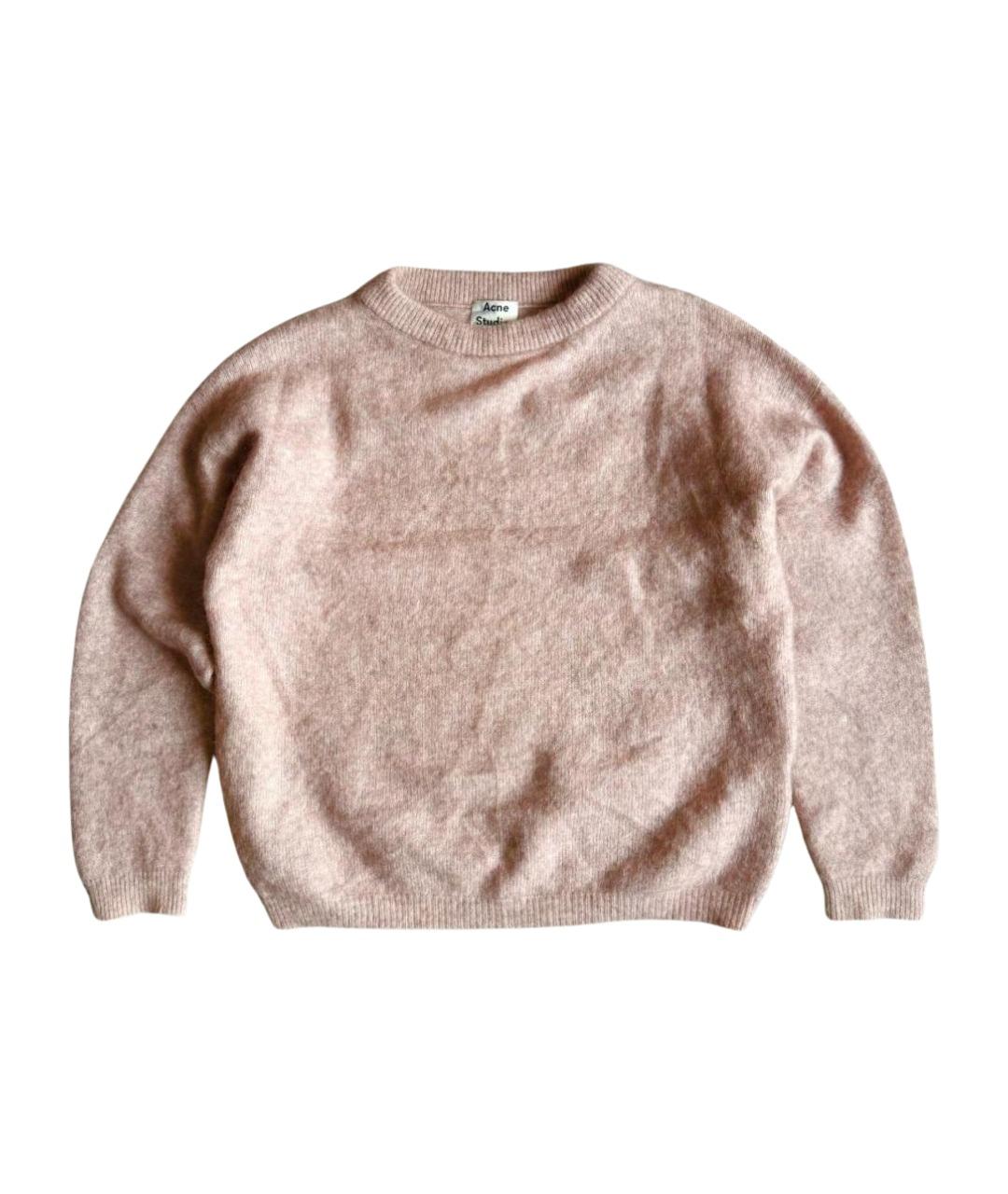 ACNE STUDIOS Розовый шерстяной джемпер / свитер, фото 1