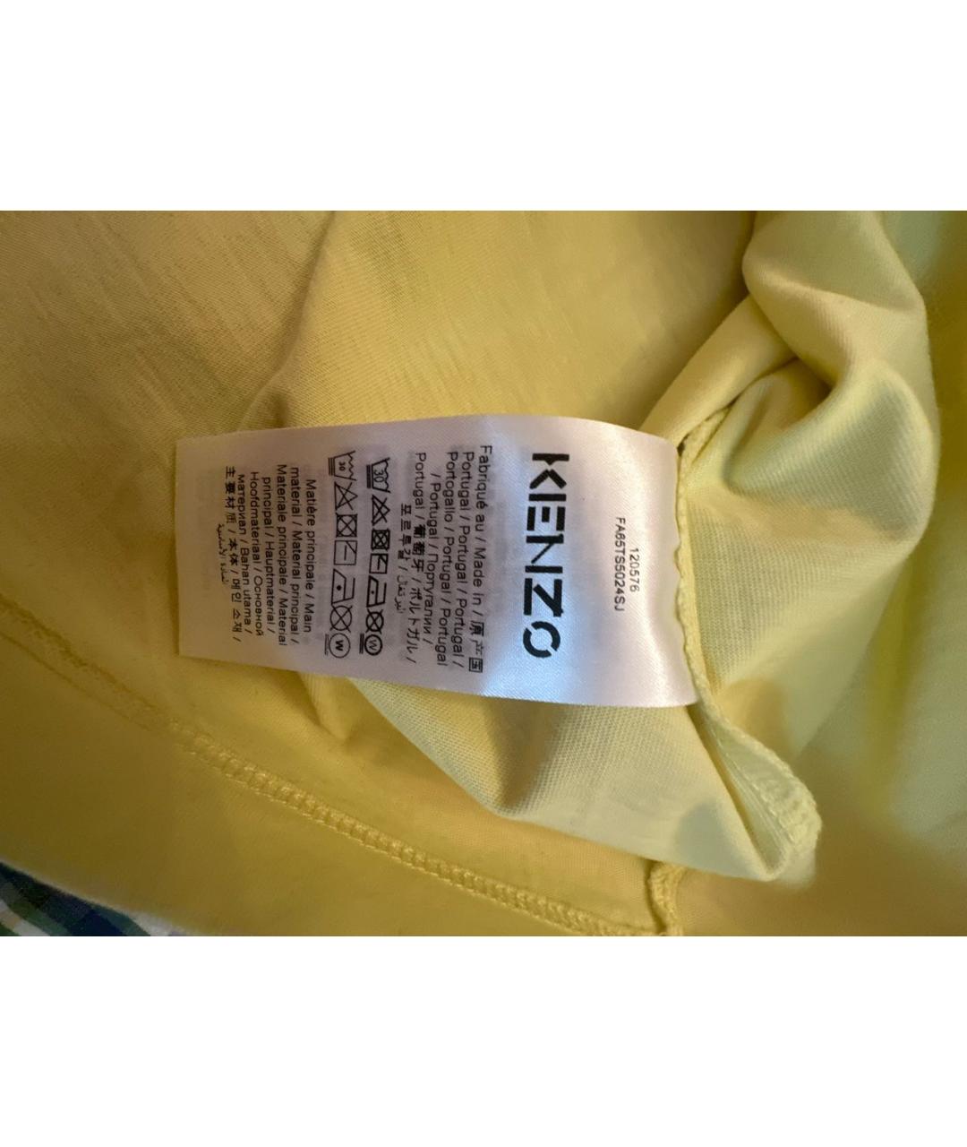 KENZO Хлопковая футболка, фото 8