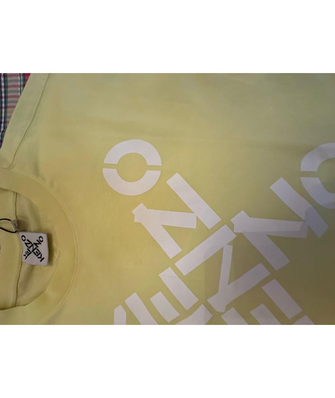 KENZO Хлопковая футболка, фото 4