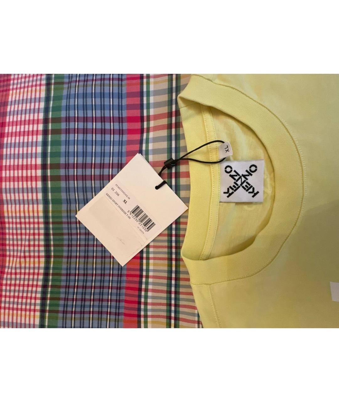 KENZO Хлопковая футболка, фото 3