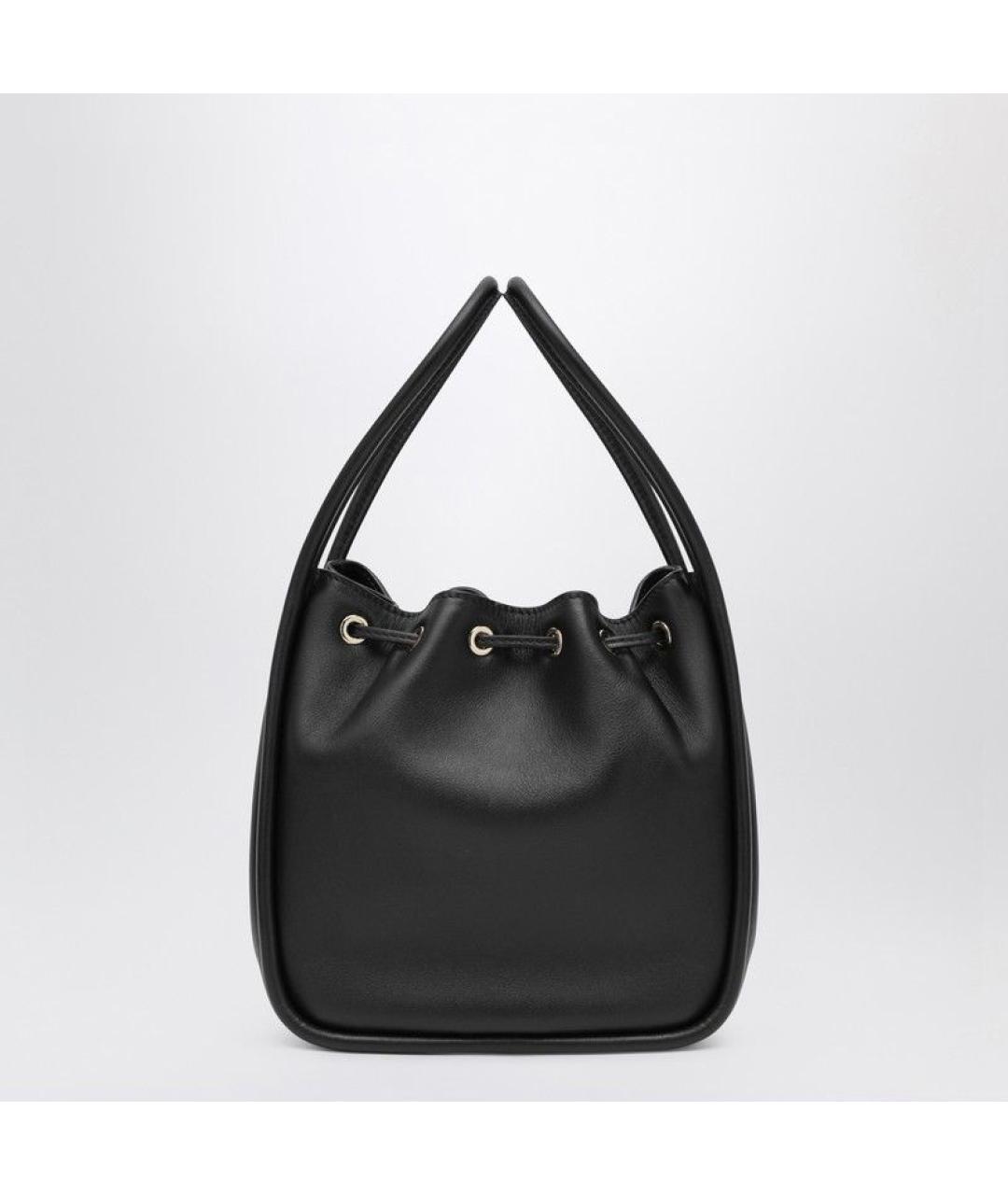 PRADA Черная кожаная сумка тоут, фото 2