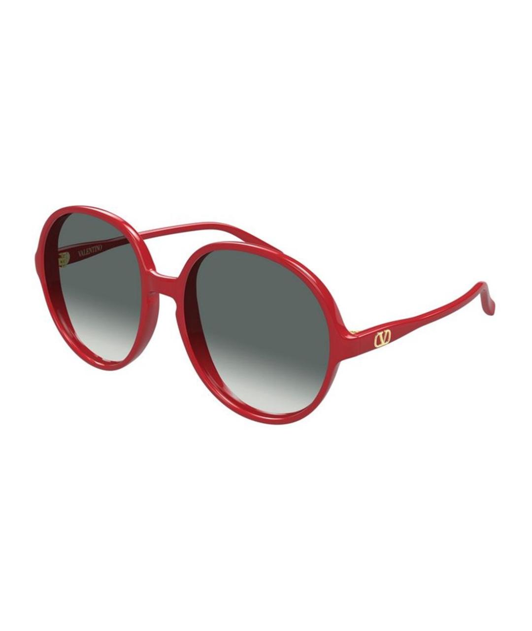 VALENTINO Красные солнцезащитные очки, фото 1