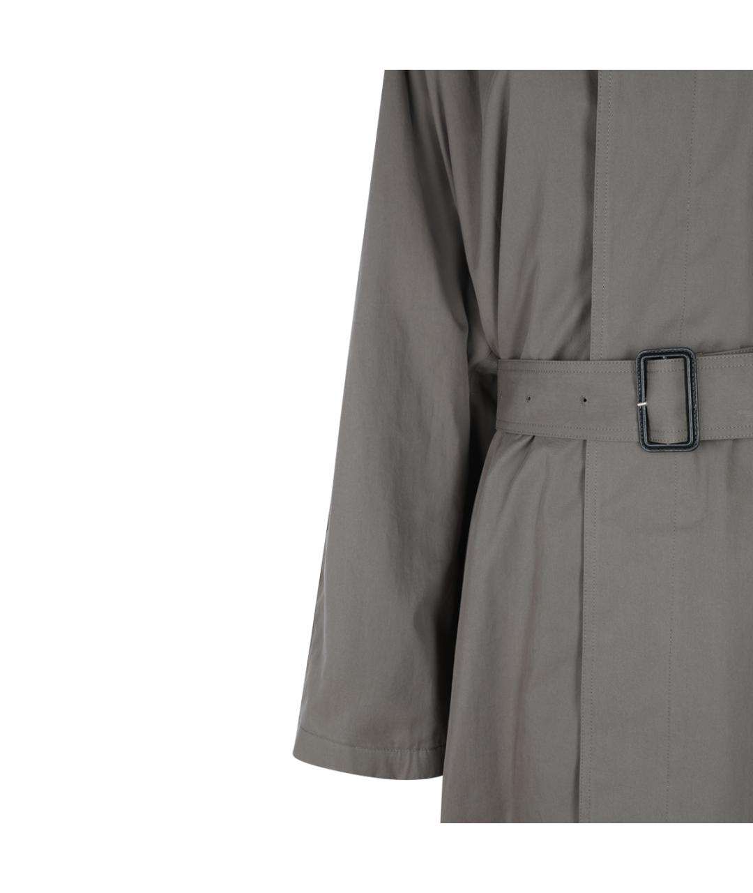 PHOEBE PHILO Хаки тренч/плащ, фото 4