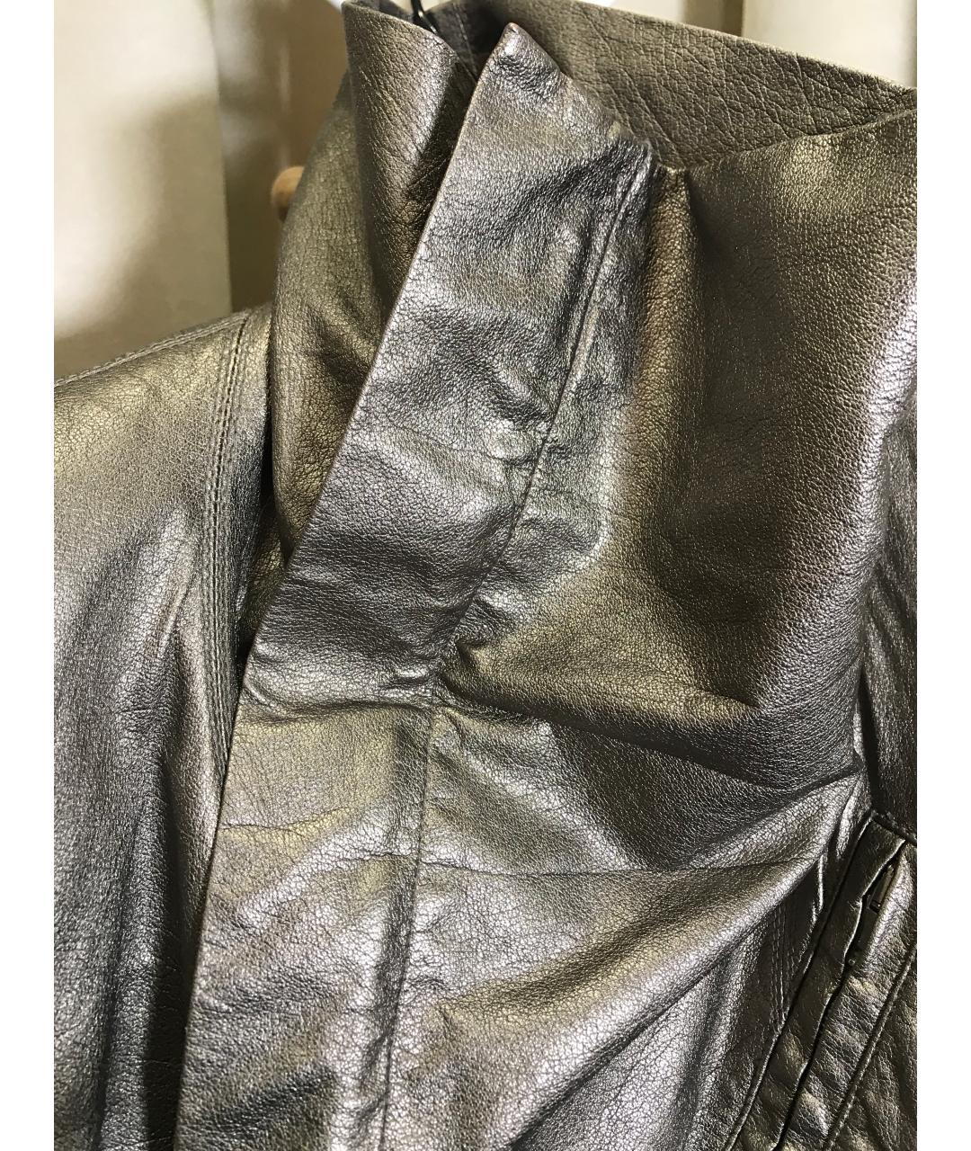 RICK OWENS Кожаная куртка, фото 4