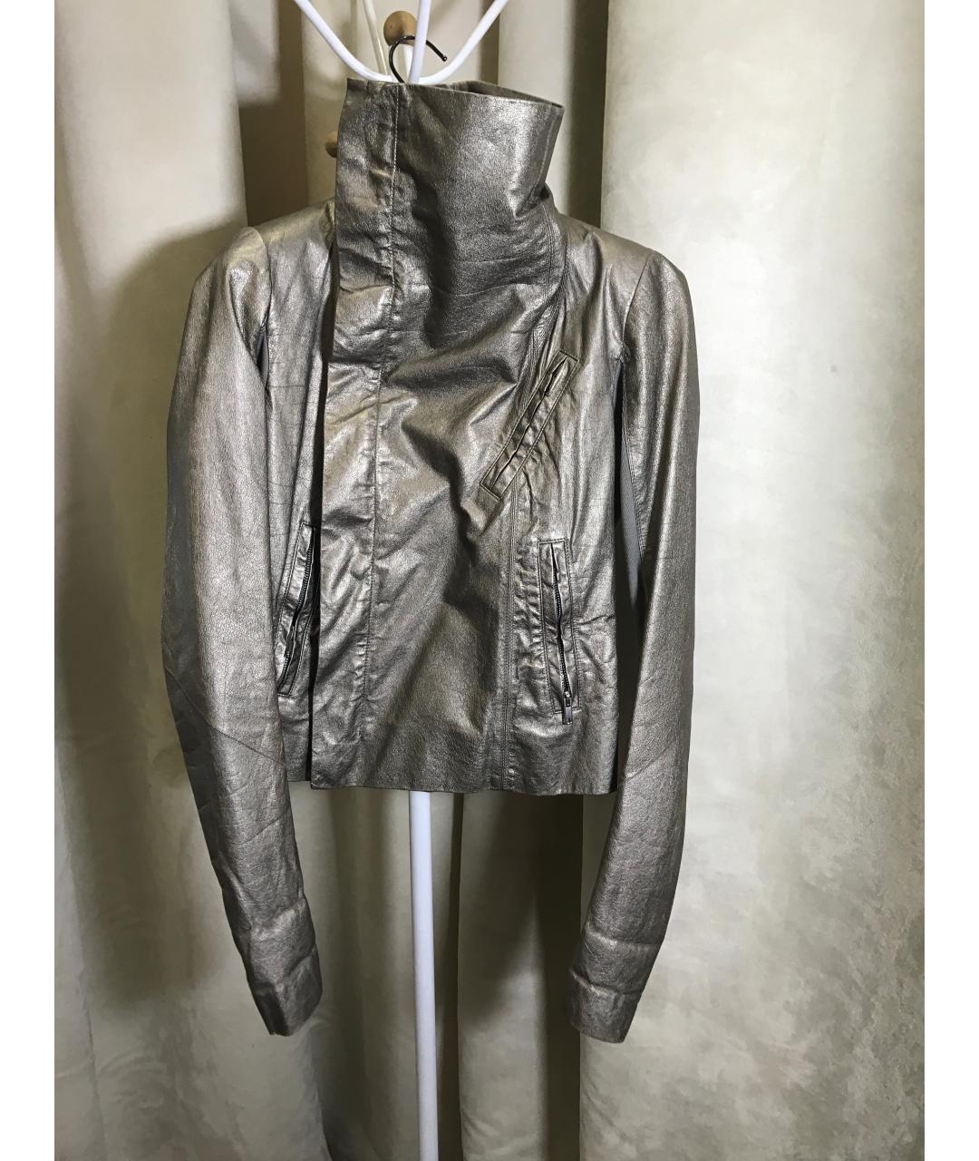 RICK OWENS Кожаная куртка, фото 9