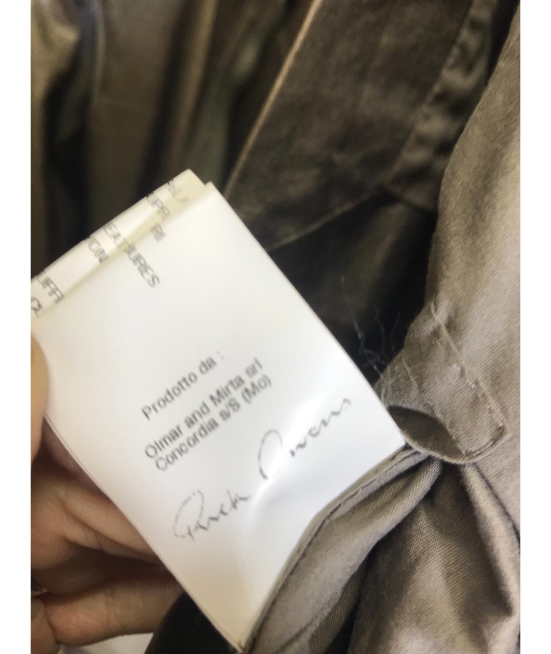 RICK OWENS Кожаная куртка, фото 7