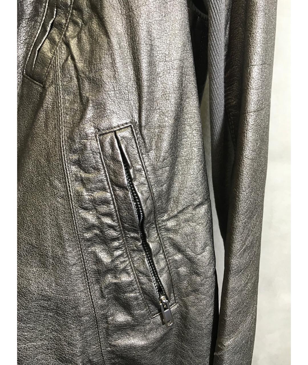RICK OWENS Кожаная куртка, фото 5