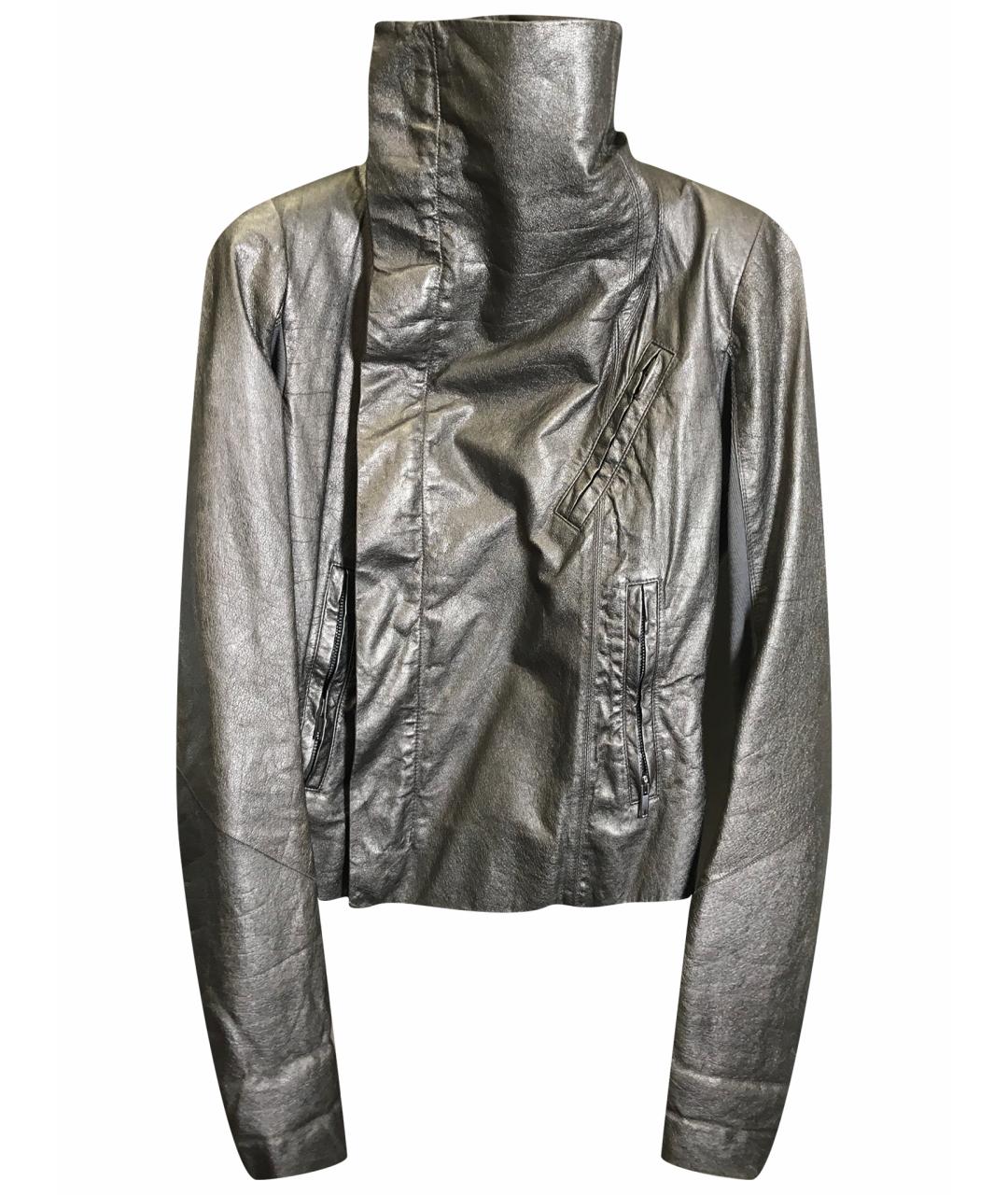 RICK OWENS Кожаная куртка, фото 1
