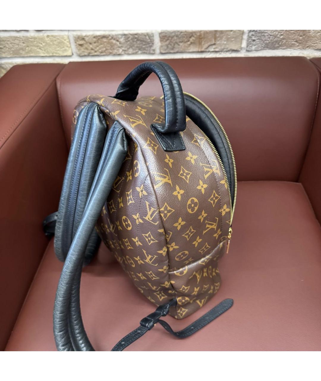 LOUIS VUITTON Коричневый рюкзак, фото 2