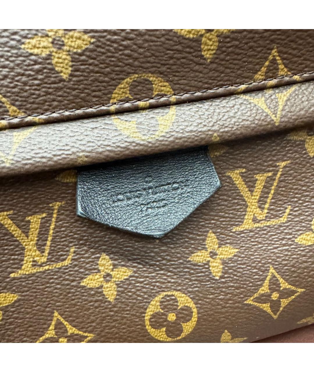 LOUIS VUITTON Коричневый рюкзак, фото 7