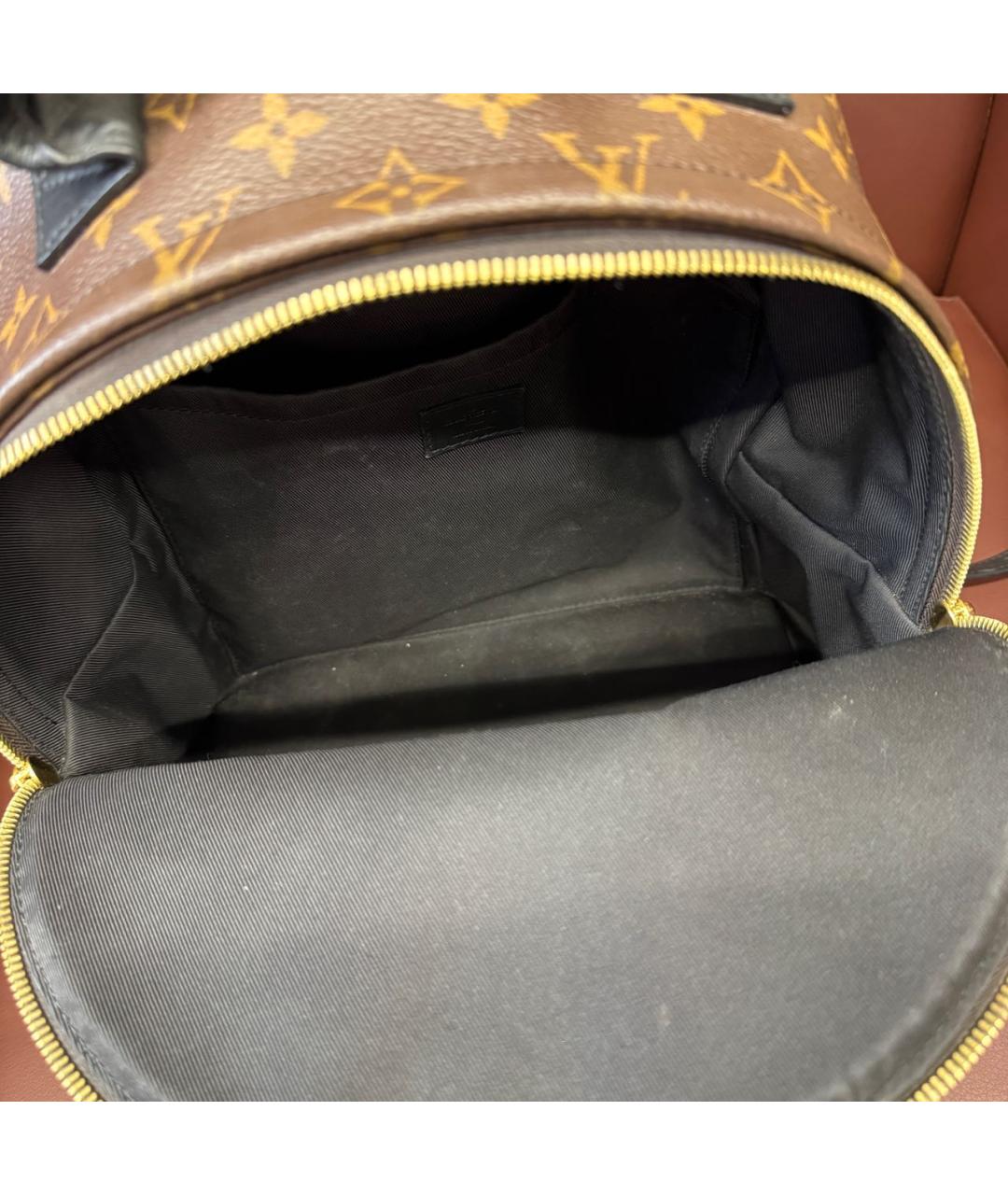 LOUIS VUITTON Коричневый рюкзак, фото 4