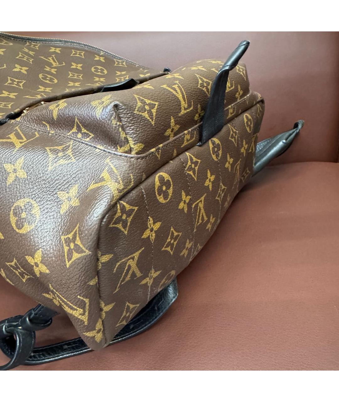 LOUIS VUITTON Коричневый рюкзак, фото 8