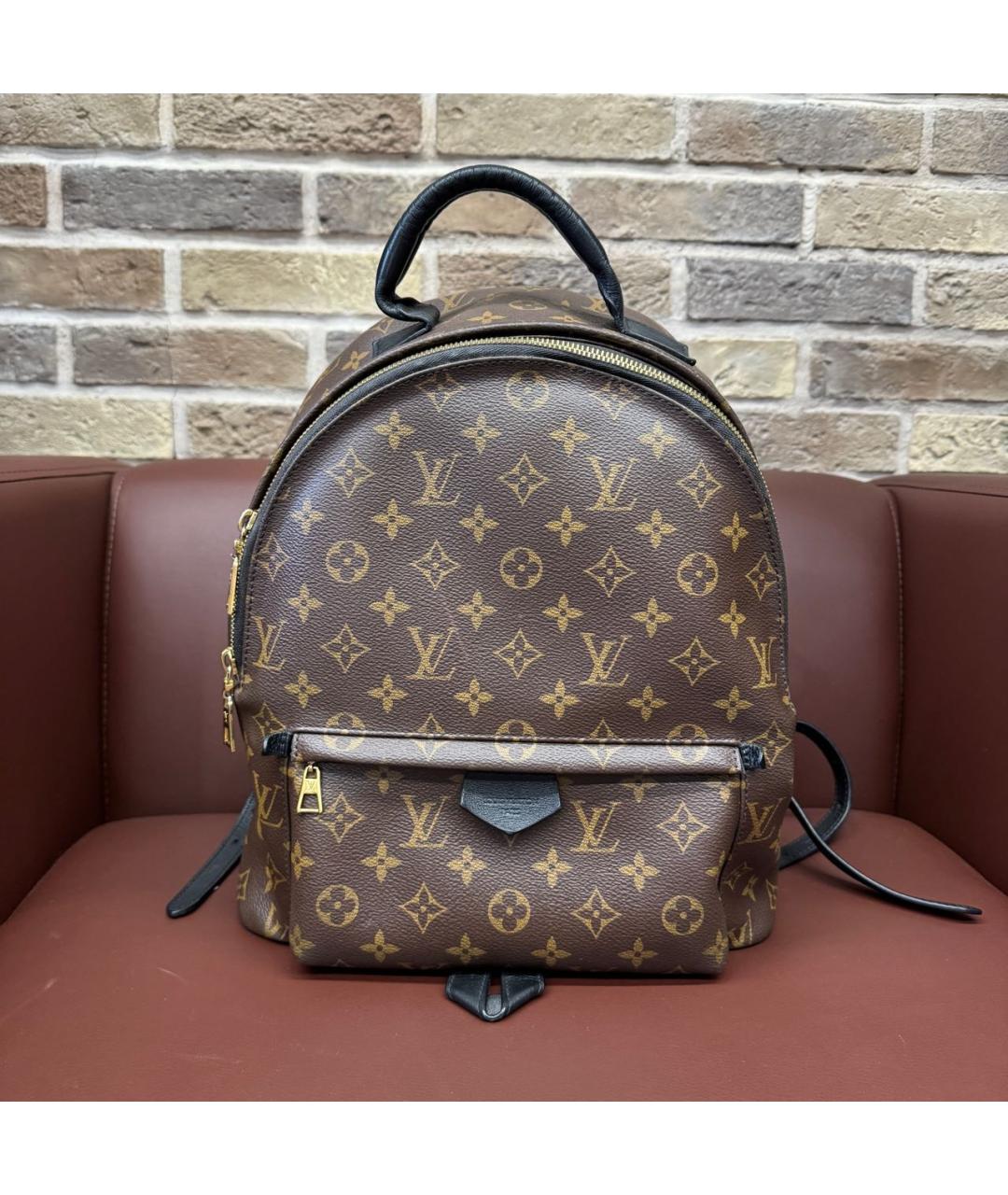 LOUIS VUITTON Коричневый рюкзак, фото 9
