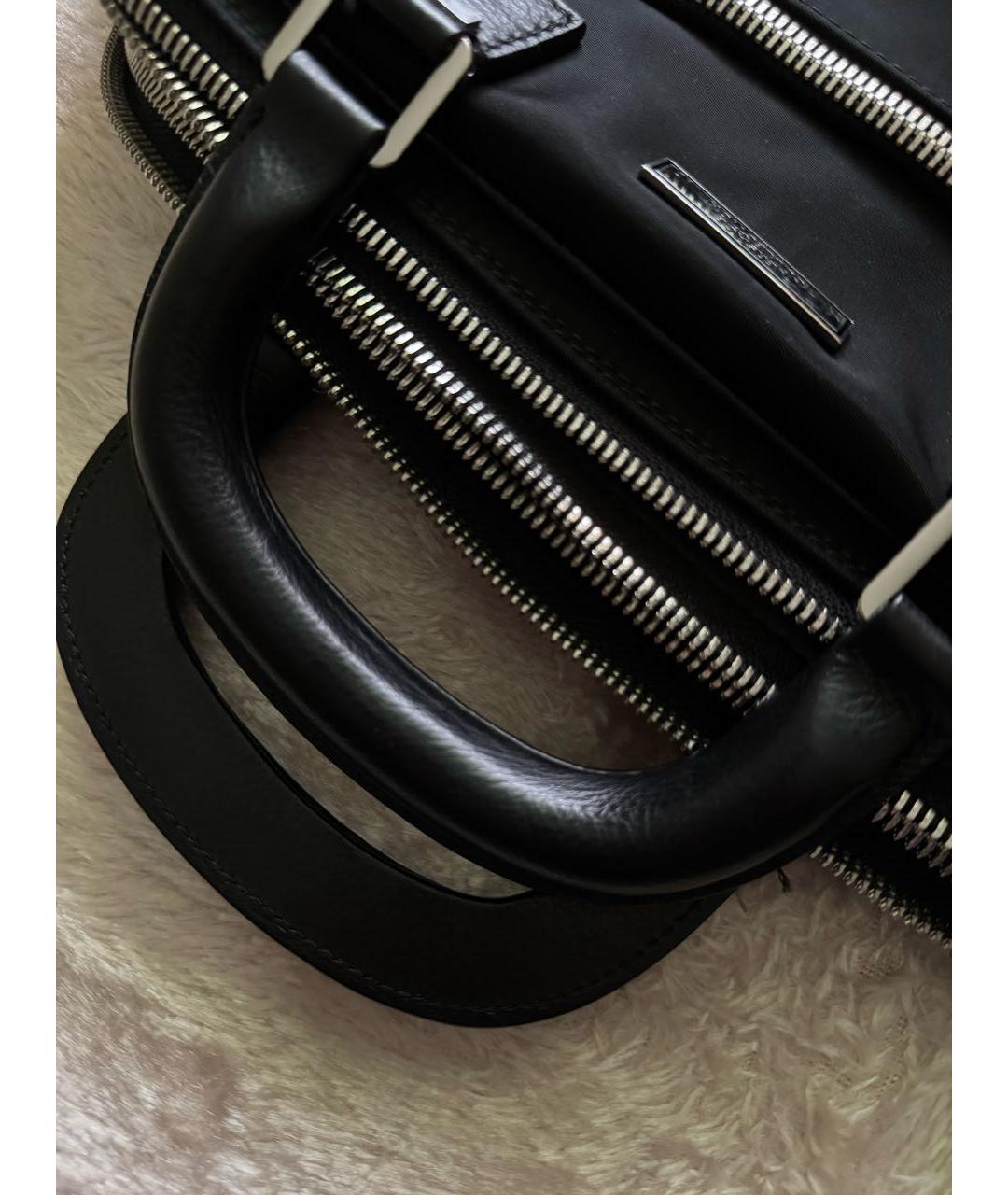 VERSACE COLLECTION Черный портфель, фото 5
