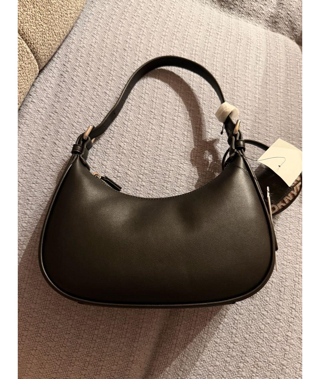 DKNY Черная сумка с короткими ручками, фото 5