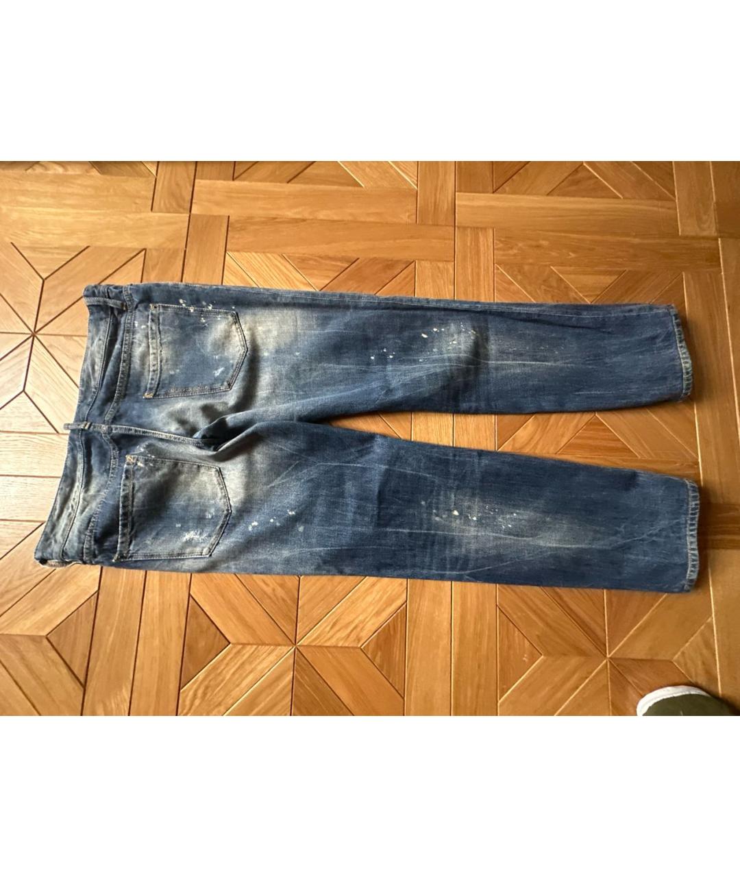 DSQUARED2 Хлопковые прямые джинсы, фото 2