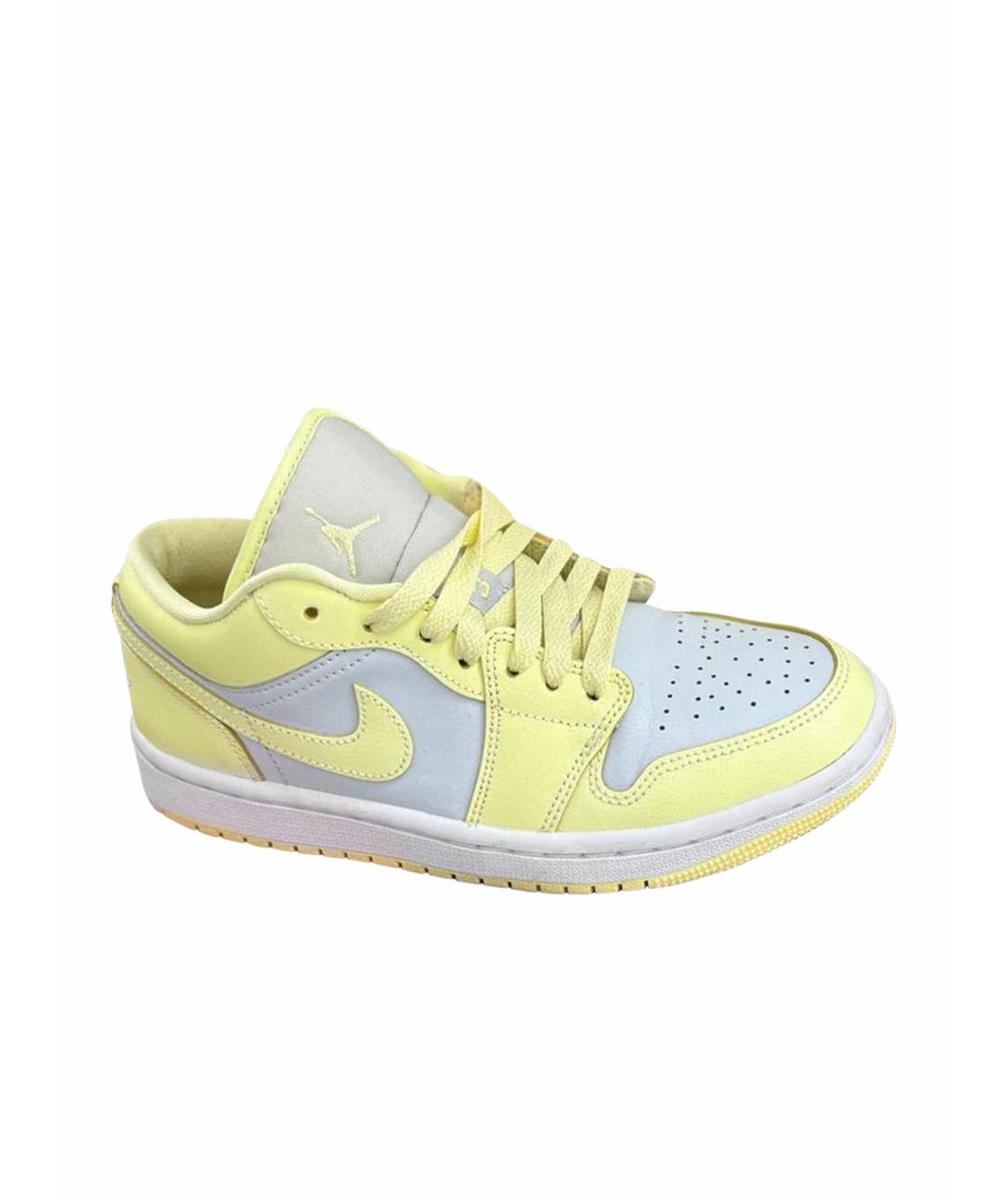 NIKE Желтые кеды, фото 1