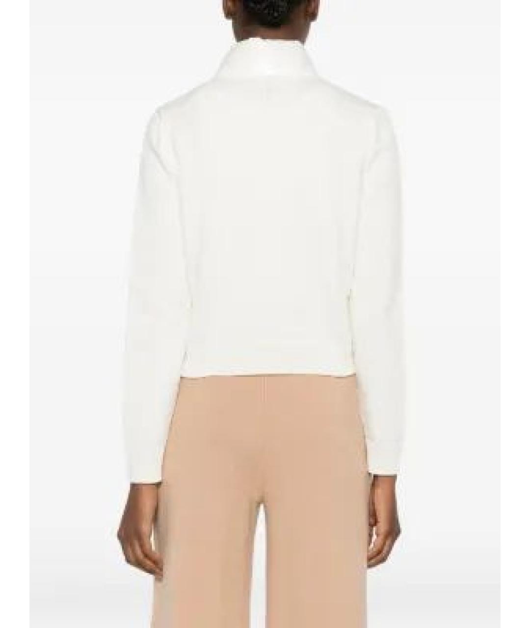 MONCLER Белая полиамидовая куртка, фото 4