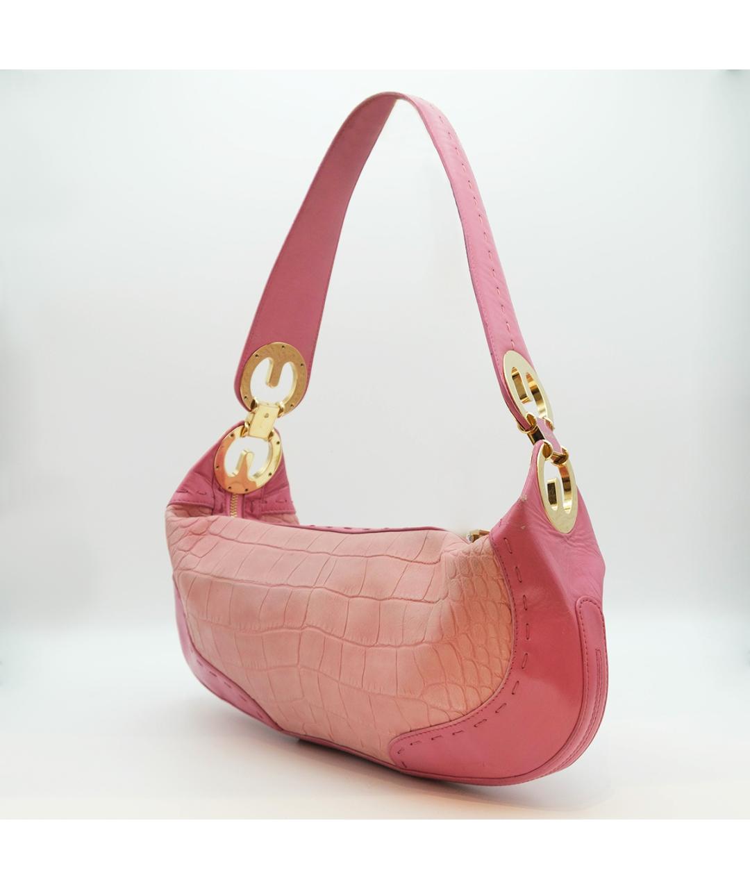 ESCADA Розовая кожаная сумка тоут, фото 4