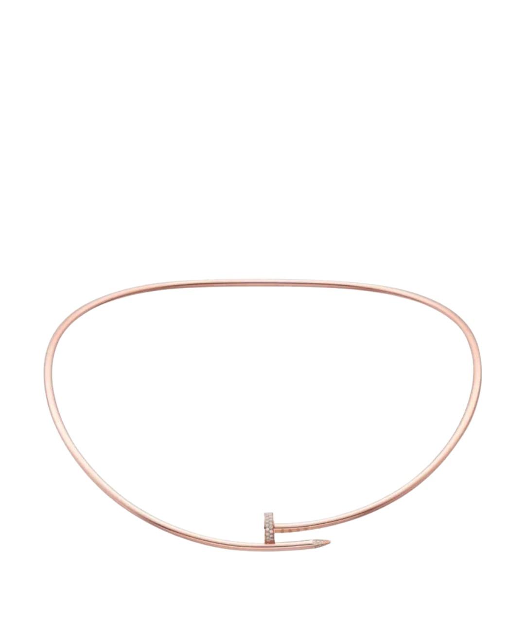 CARTIER Золотое колье из розового золота, фото 1