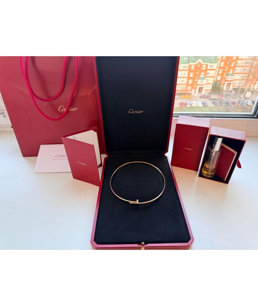 CARTIER Золотое колье из розового золота, фото 3
