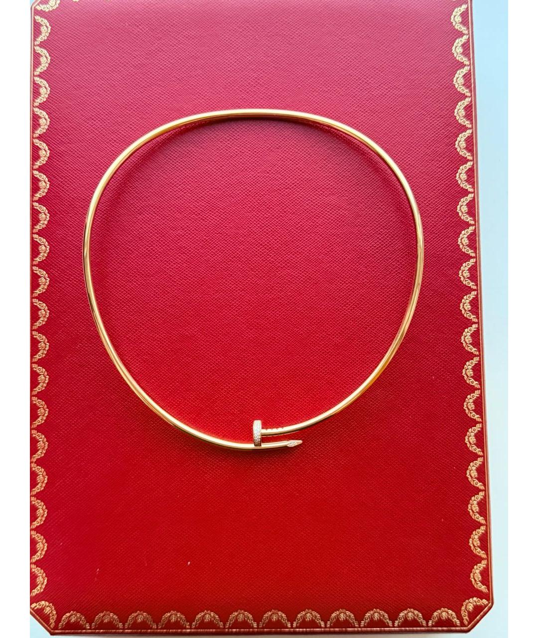 CARTIER Золотое колье из розового золота, фото 4
