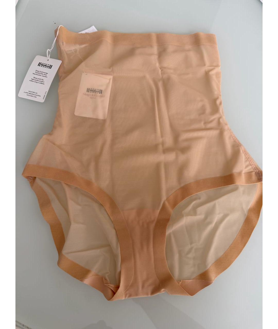 WOLFORD Бежевые трусы, фото 9