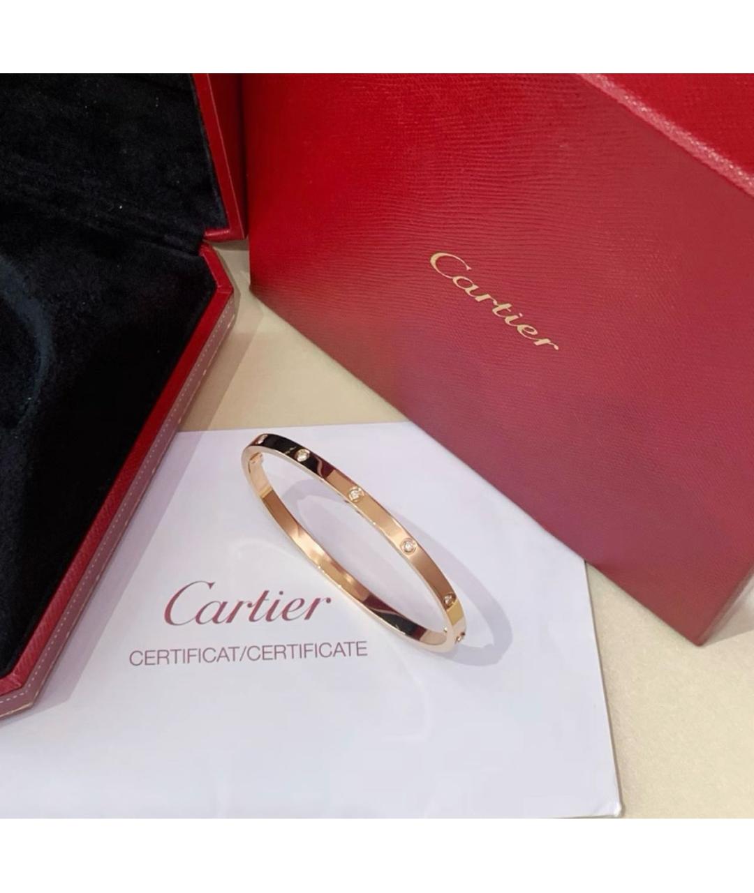CARTIER Золотой браслет из розового золота, фото 3