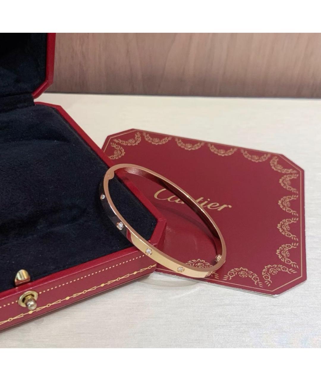 CARTIER Золотой браслет из розового золота, фото 4