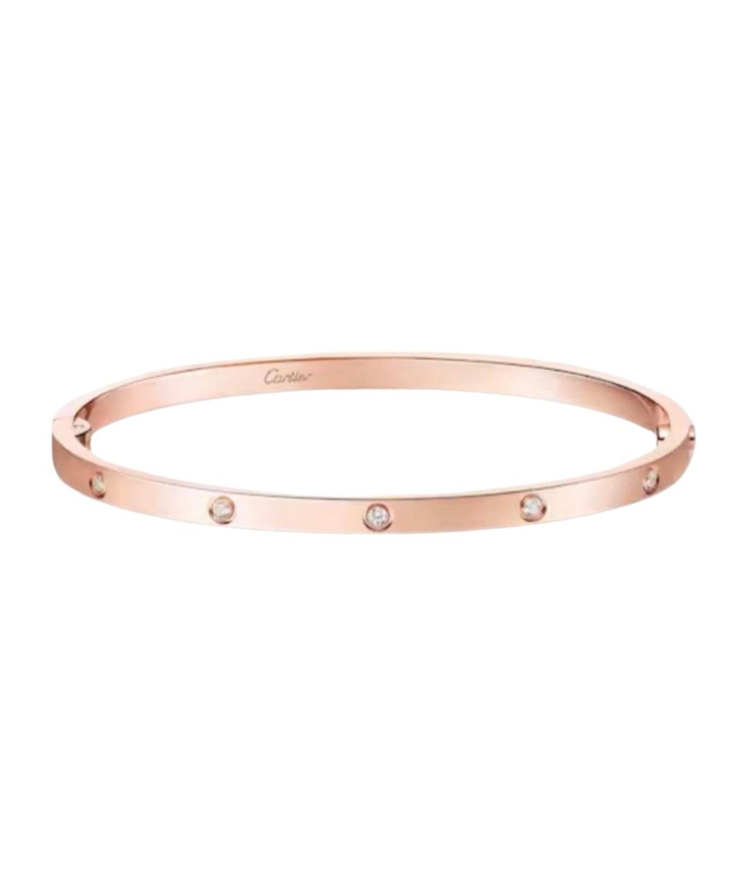 CARTIER Золотой браслет из розового золота, фото 1