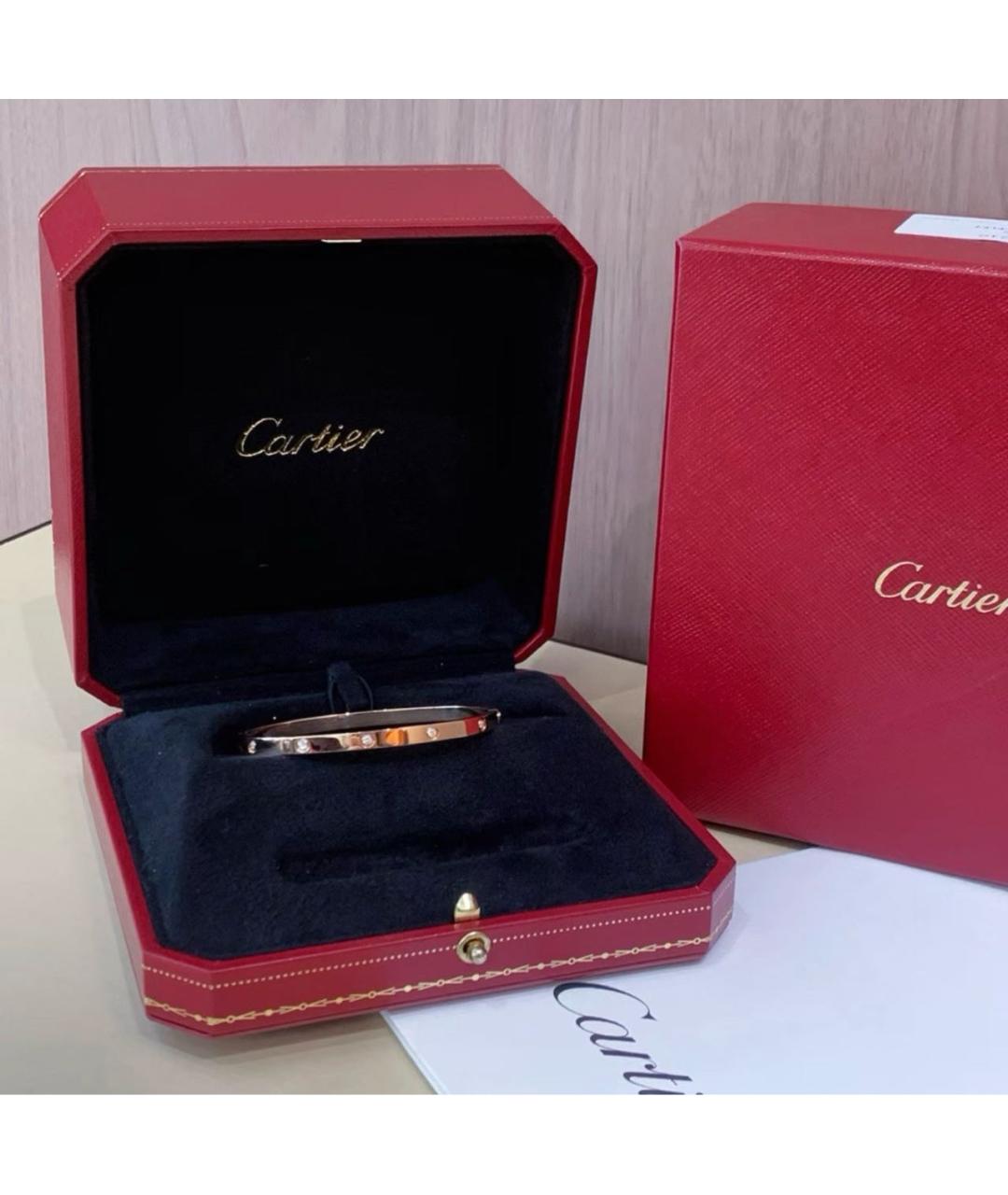 CARTIER Золотой браслет из розового золота, фото 2