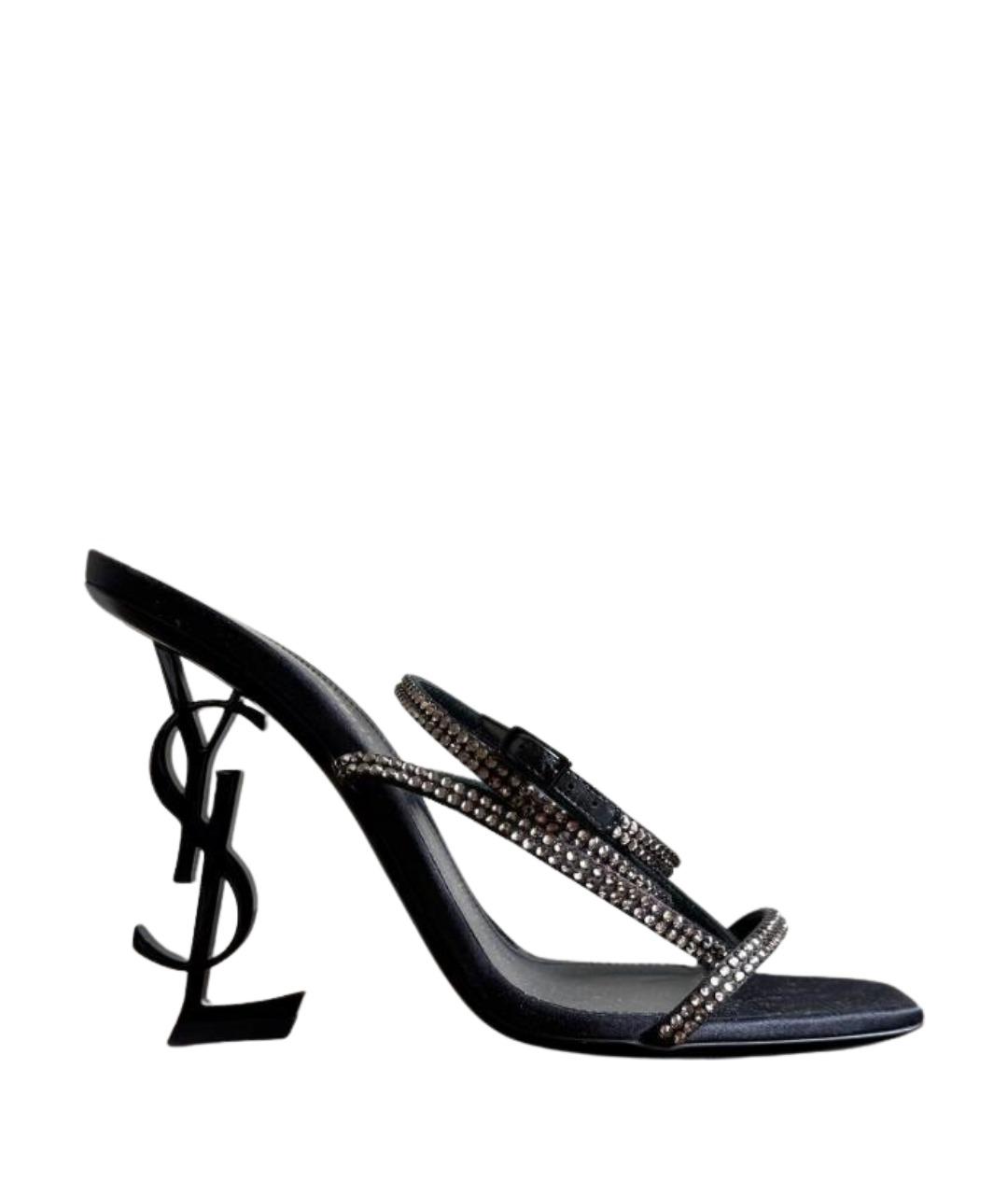 SAINT LAURENT Черные туфли, фото 1