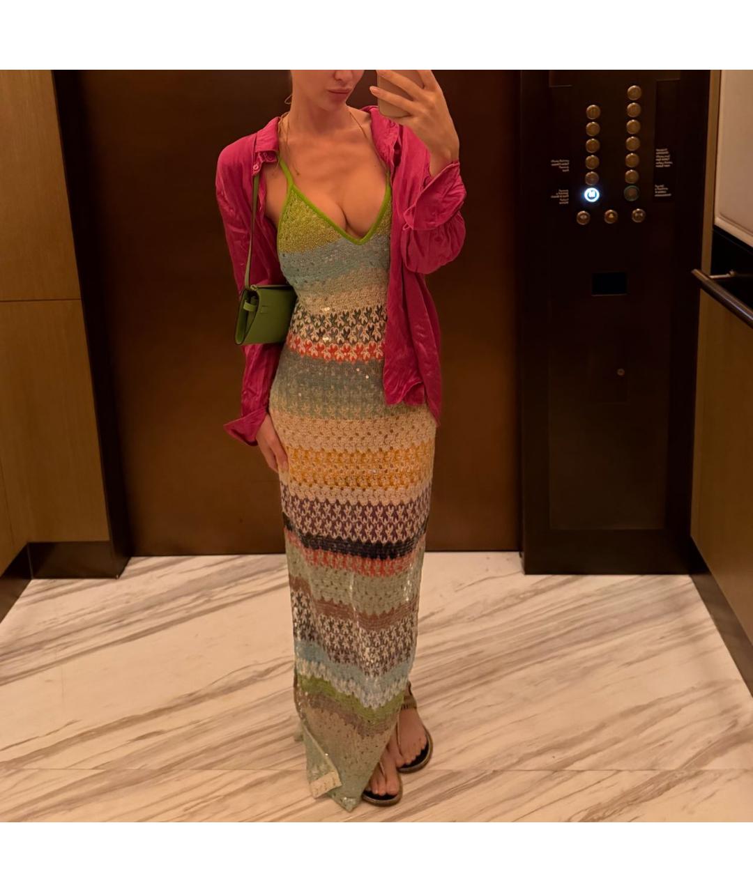 MISSONI Зеленая вискозная туника, фото 2