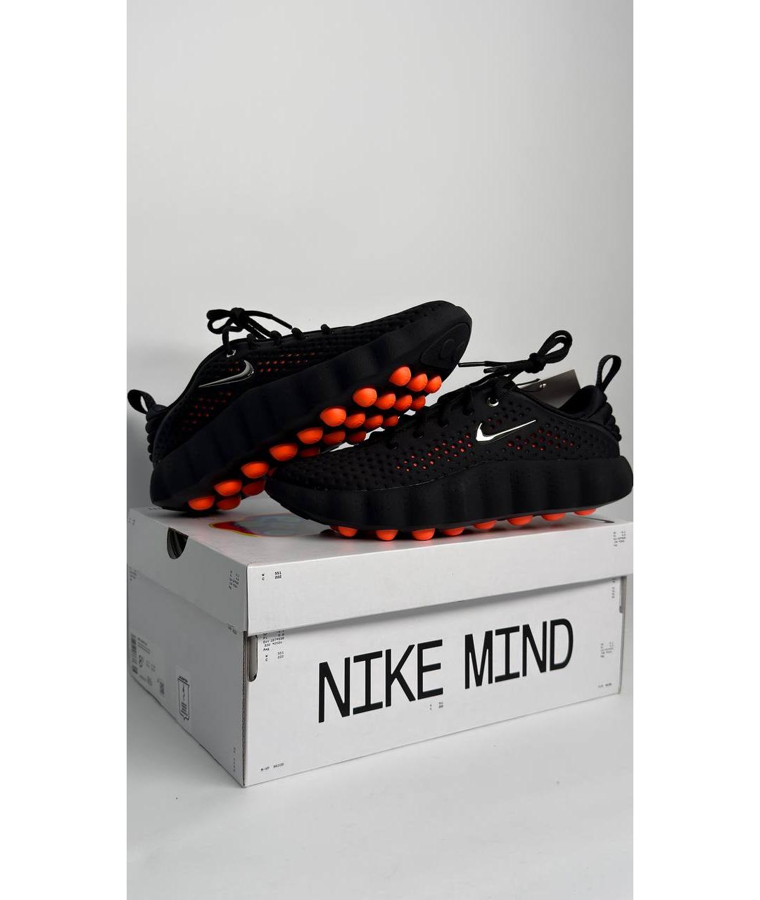NIKE Черные низкие кроссовки / кеды, фото 4