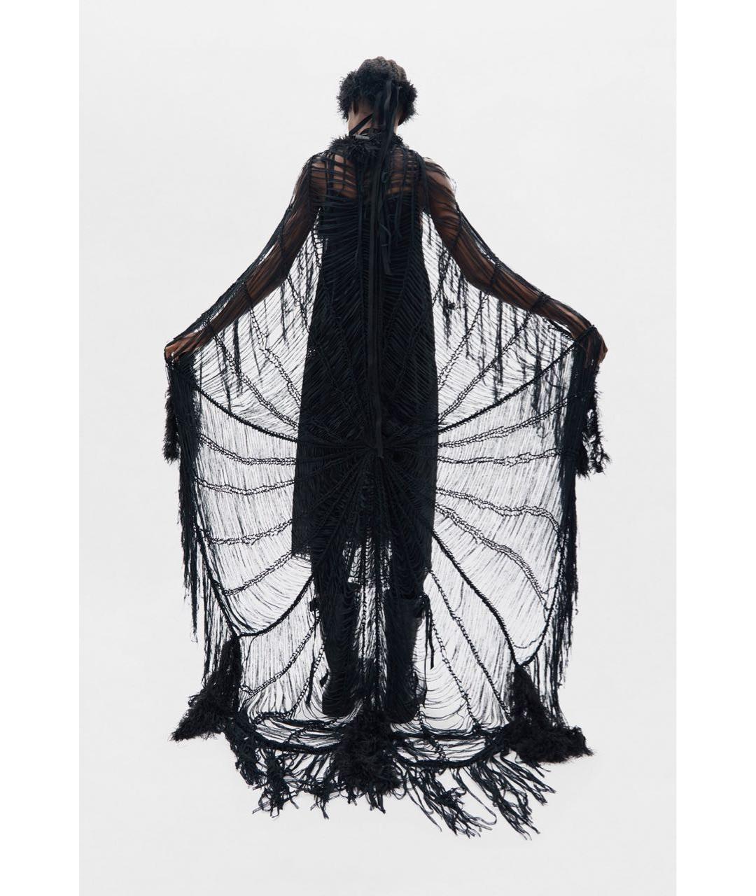 ANN DEMEULEMEESTER Черный платок, фото 2