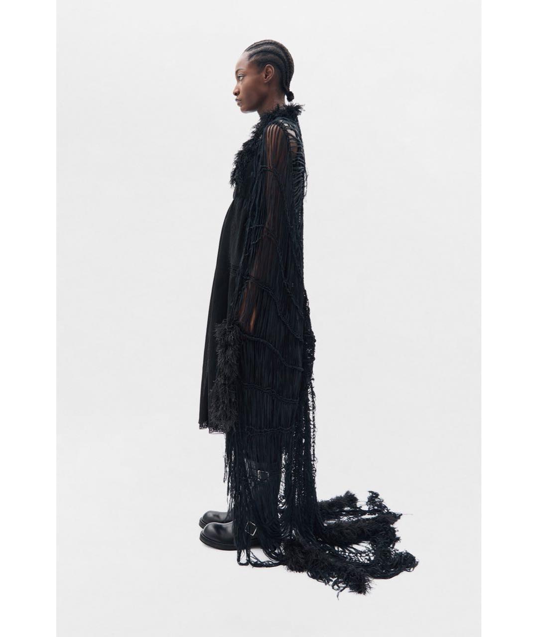 ANN DEMEULEMEESTER Черный платок, фото 5