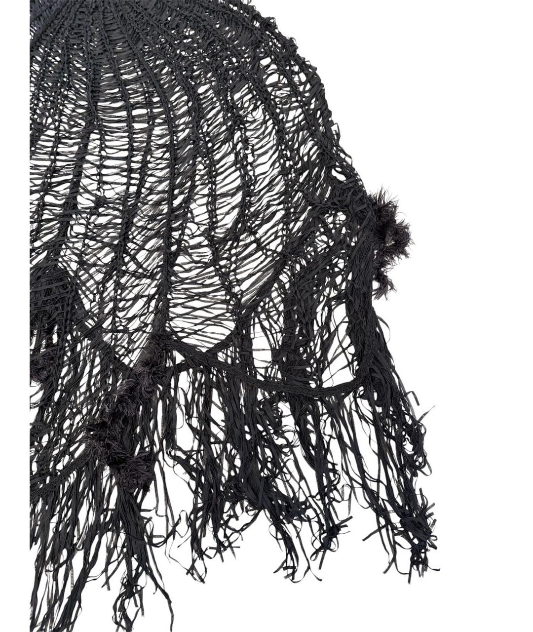 ANN DEMEULEMEESTER Черный платок, фото 3