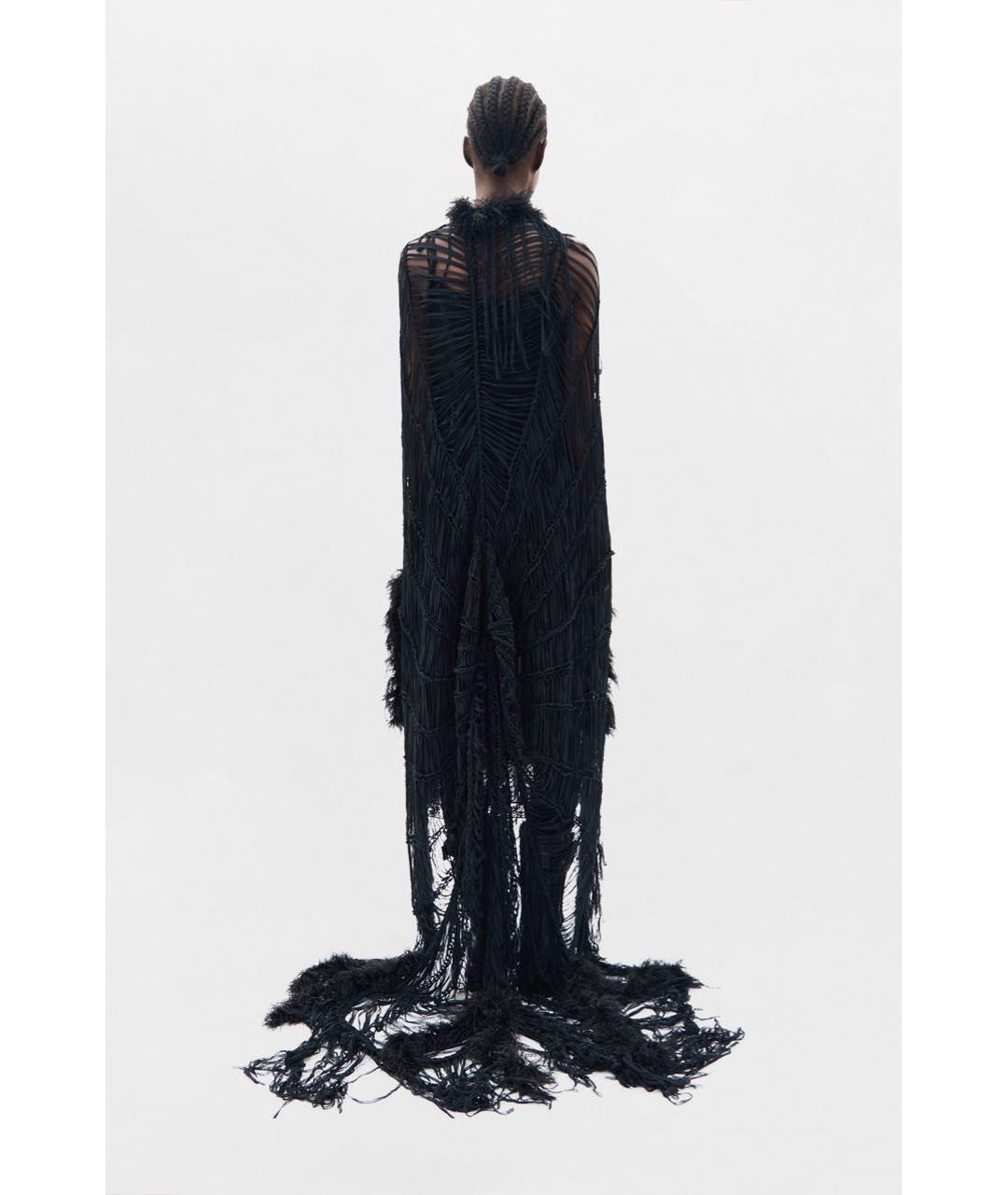 ANN DEMEULEMEESTER Черный платок, фото 6