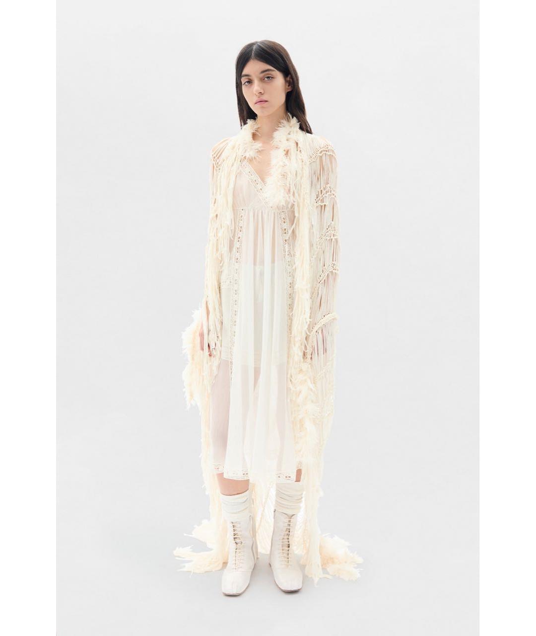 ANN DEMEULEMEESTER Белый платок, фото 4