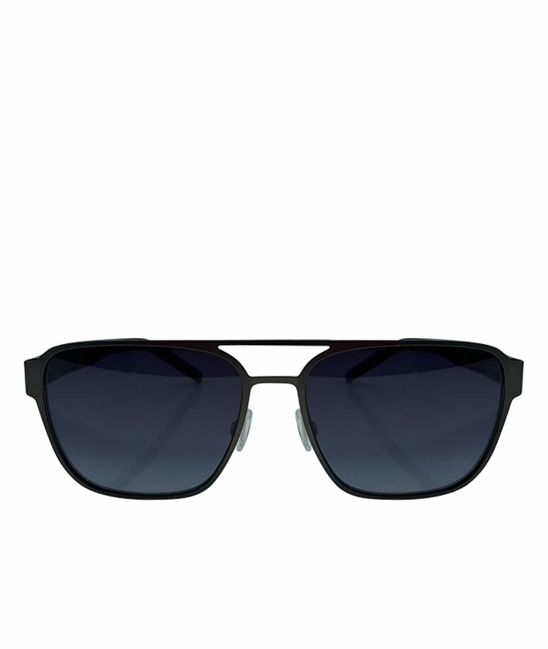 HUGO BOSS Черные металлические солнцезащитные очки, фото 1
