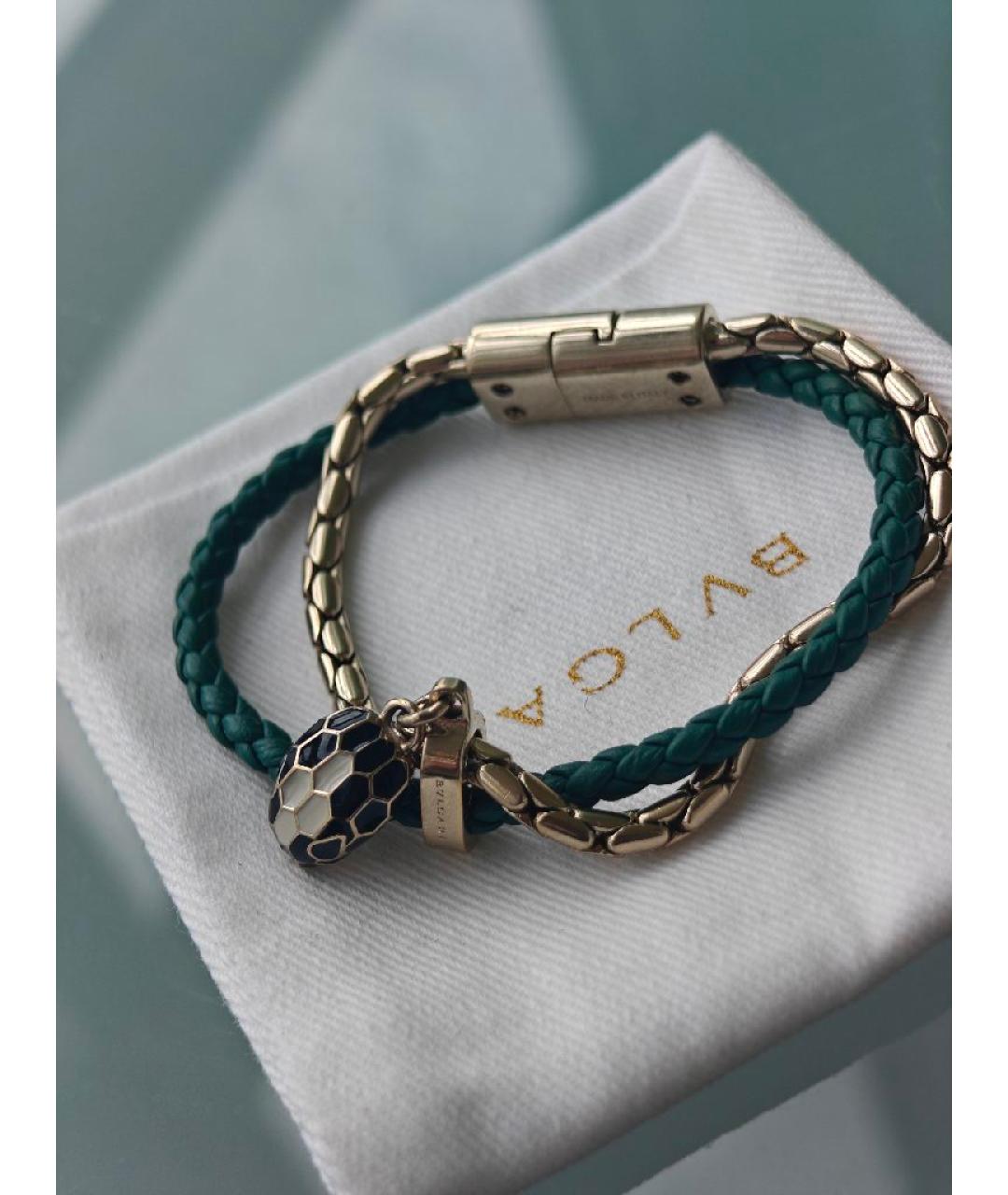 BVLGARI Зеленый браслет, фото 4